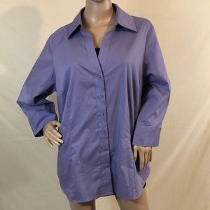 Worthington button up blouse NWT
